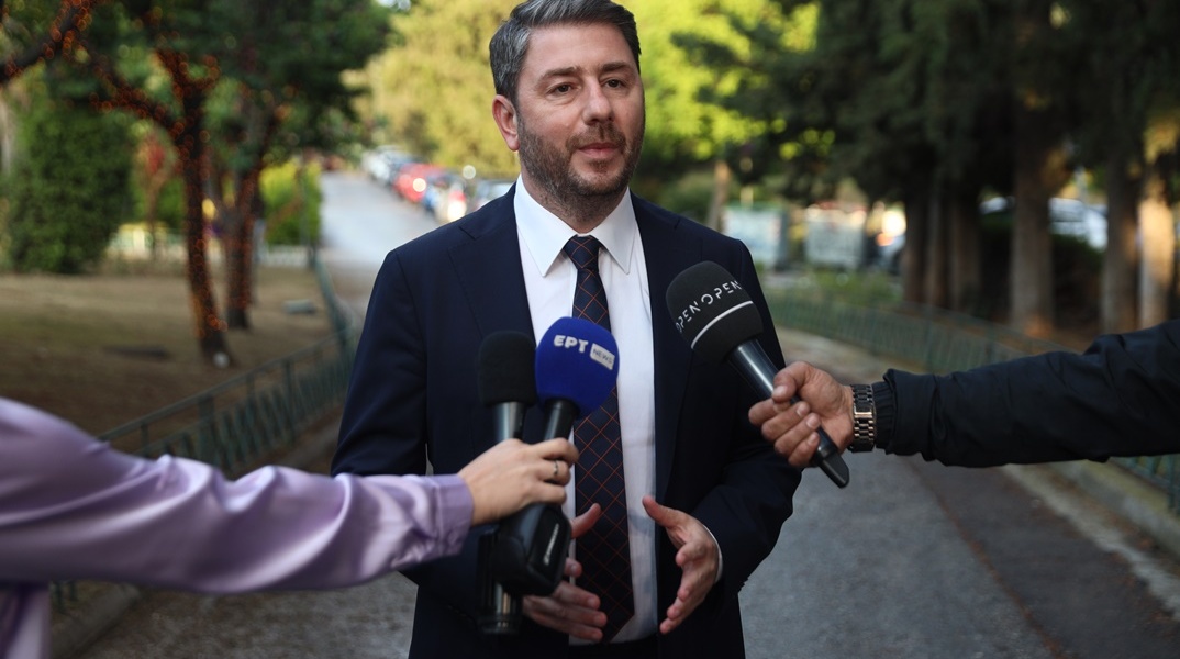 Ο πρόεδρος του ΠΑΣΟΚ, Νίκος Ανδρουλάκης