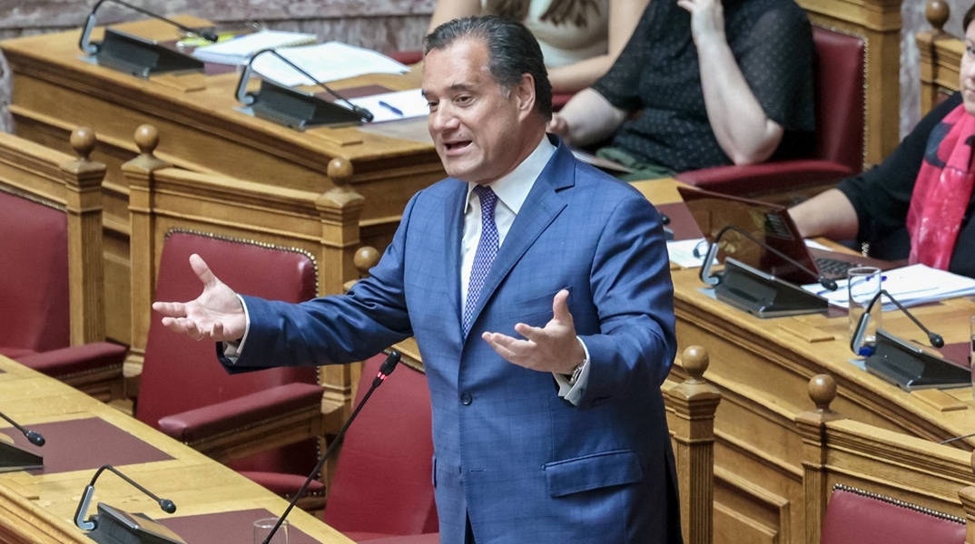 Ο υπουργός Υγείας, Άδωνις Γεωργιάδης