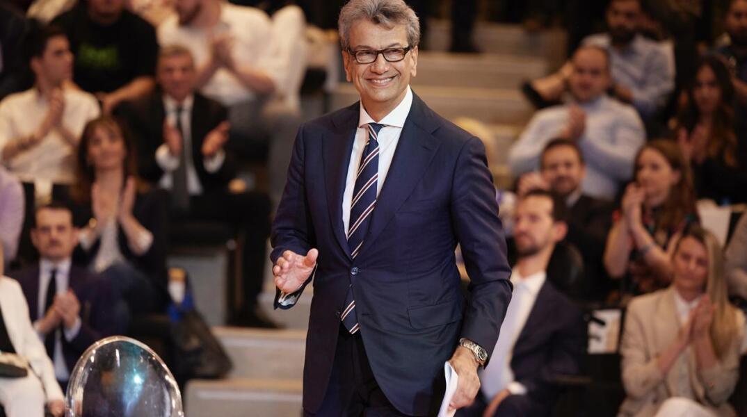 Ο υποψήφιος ευρωβουλευτής της Νέας Δημοκρατίας, Μιχάλης Αγγελόπουλος