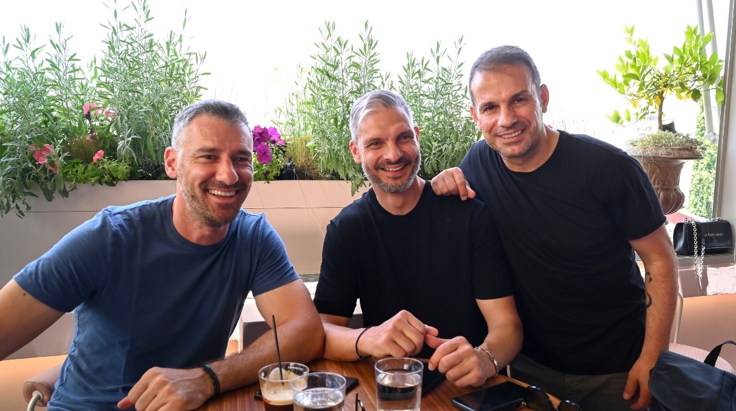 Γιούρκας Σεϊταρίδης, Ντέμης Νικολαΐδης, Άγγελος Χαριστέας