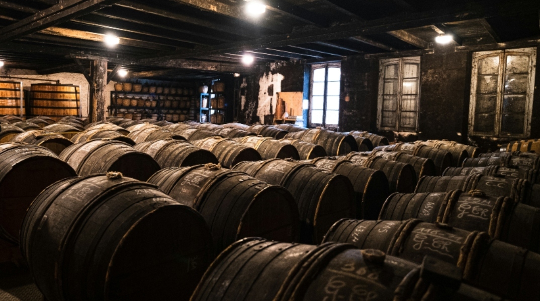 Κρασία σε βαρέλια