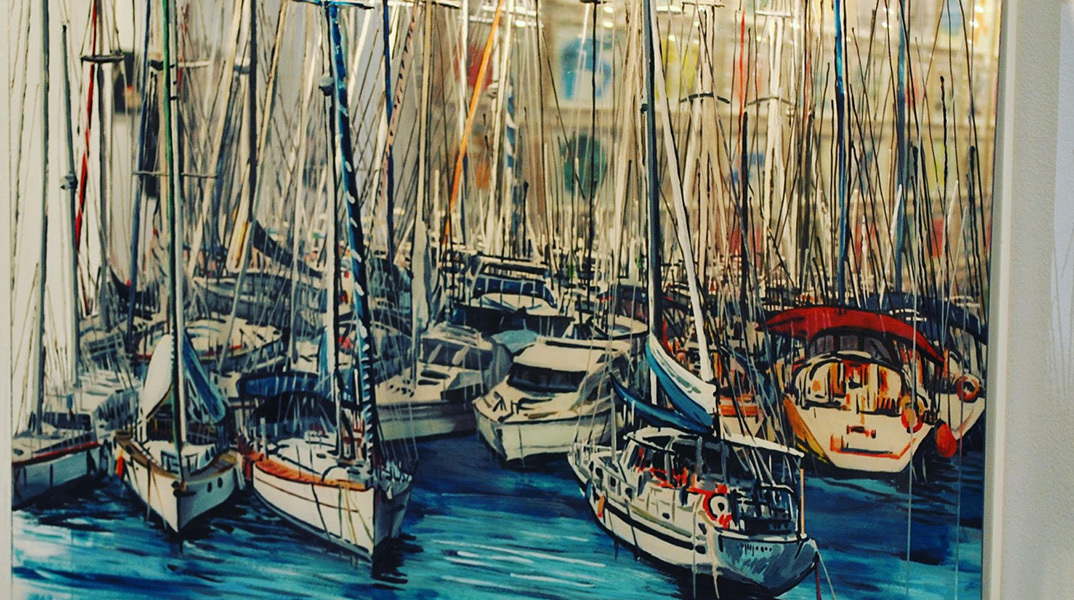 Νικολέττα Αντωνοπούλου: Έκθεση ζωγραφικής στο Min-Art Centre