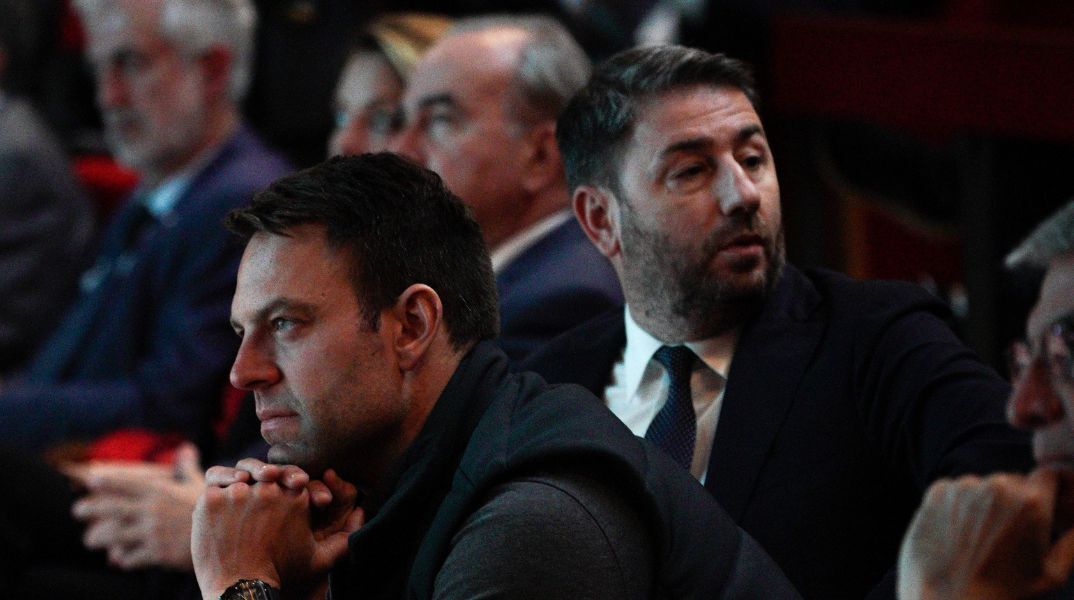 Νίκος Ανδρουλάκης και Στέφανος Κασσελάκης