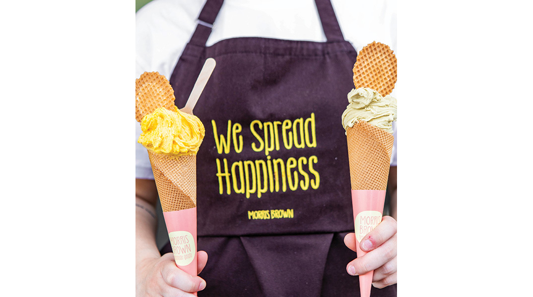 Morris Brown: Αυθεντικό πεντανόστιμο gelato