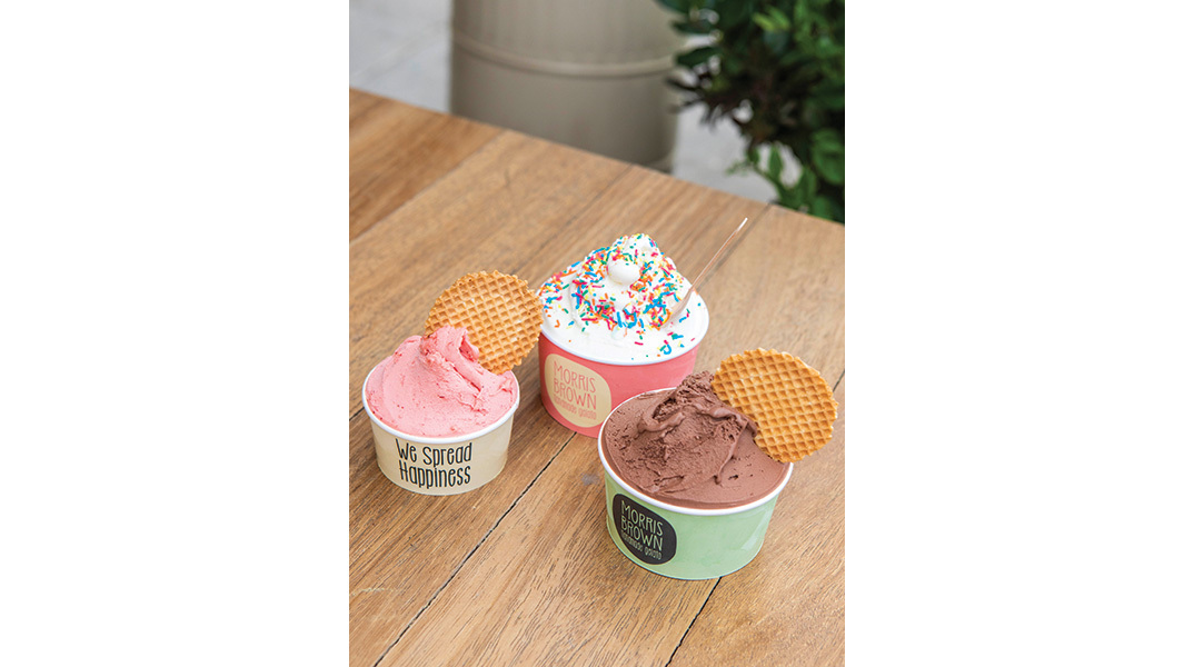 Morris Brown: Αυθεντικό πεντανόστιμο gelato