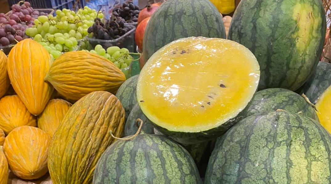 Κίτρινο καρπούζι