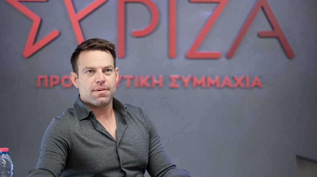 Ο πρόεδρος του ΣΥΡΙΖΑ, Στέφανος Κασσελάκης
