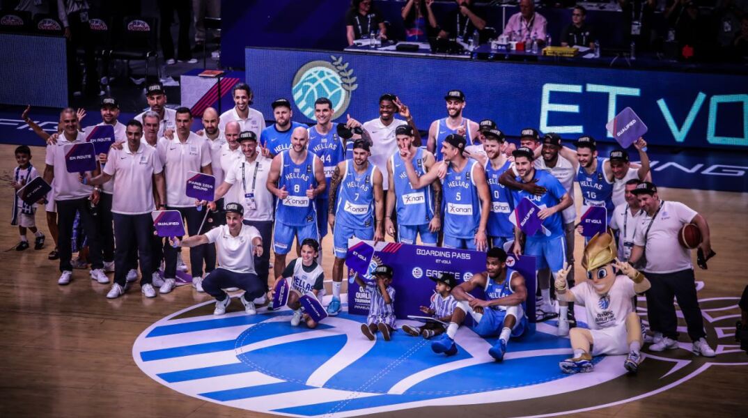 Η εθνική Ελλάδας μπάσκετ προκρίθηκε στους Ολυμπιακούς Αγώνες 2024 του Παρισιού