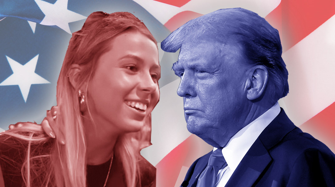 Το viral κορίτσι του hawk tuah και ο Τραμπ 