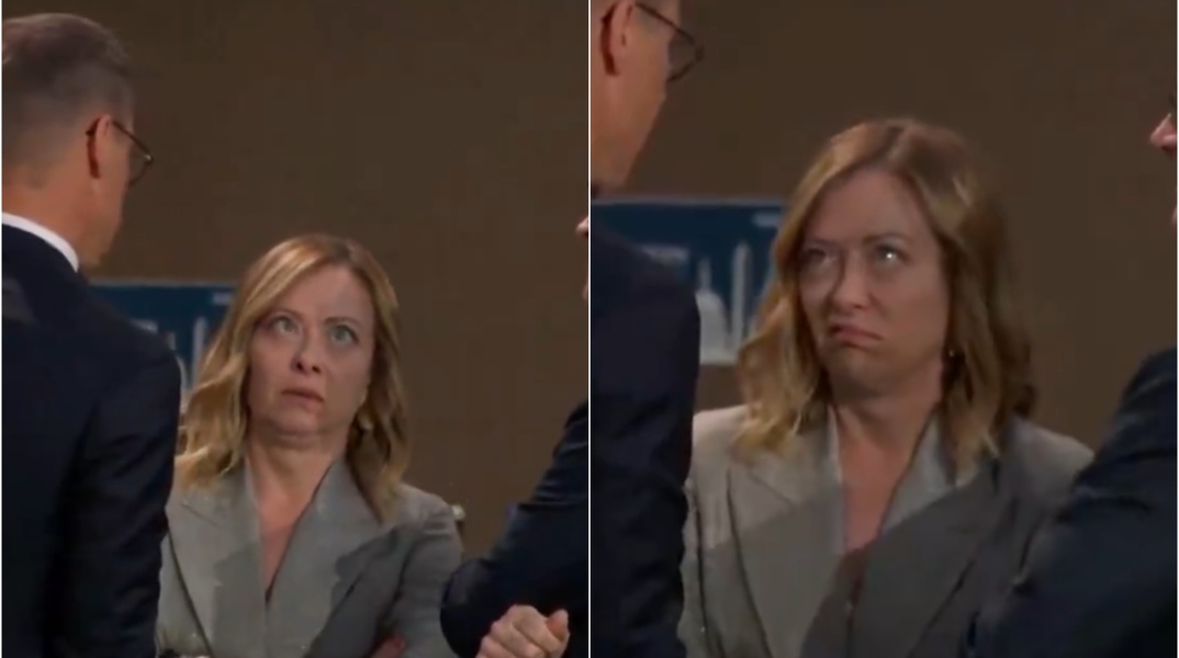 Γκριμάτσες Μελόνι για την αργοπορία του Μπάιντεν στη Σύνοδο του ΝΑΤΟ