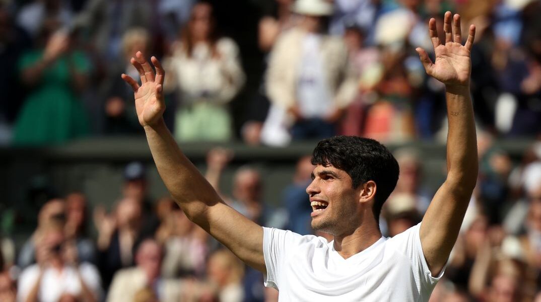 Παρέμεινε στον θρόνο του ο Αλκαράθ: 3-0 τον Τζοκοβιτς στον τελικό του Γουίμπλεντον
