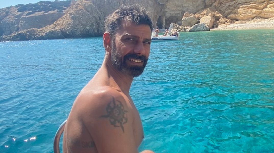 Ο Μιχάλης Πάντος στη Σχοινούσα