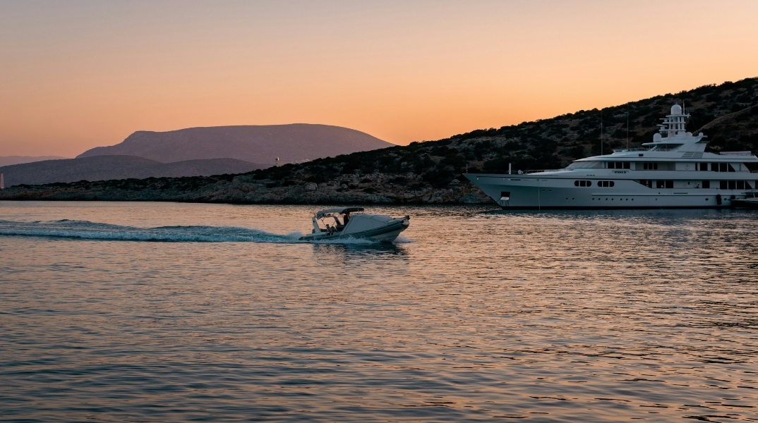 Σχοινούσα: άποψη από το λιμάνι