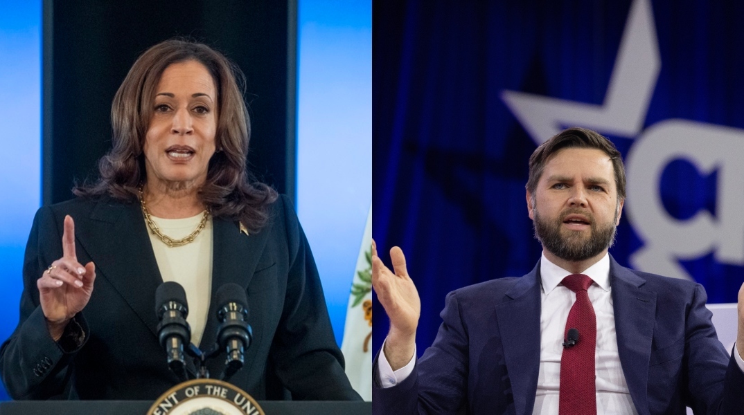 Αμερικανικές εκλογές: Κάμαλα Χάρις και Τζέι Ντι Βανς συμφώνησαν για ντιμπέιτ - Οι πιθανές ημερομηνίες