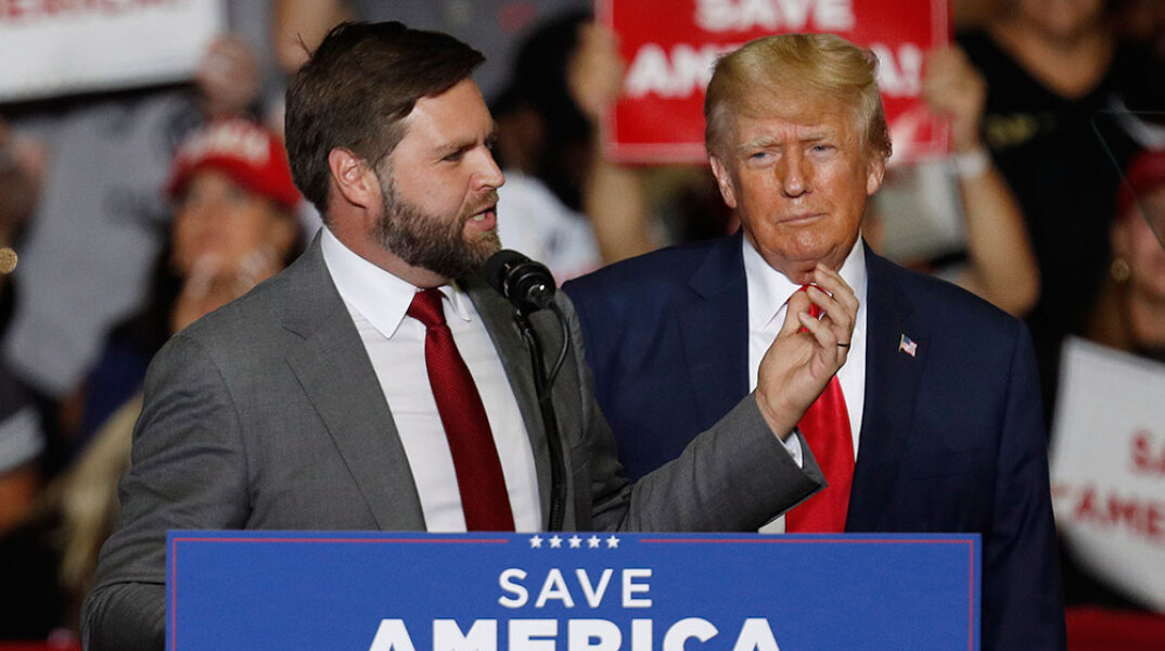 Τζέι Ντι Βανς και Ντόναλντ Τραμπ