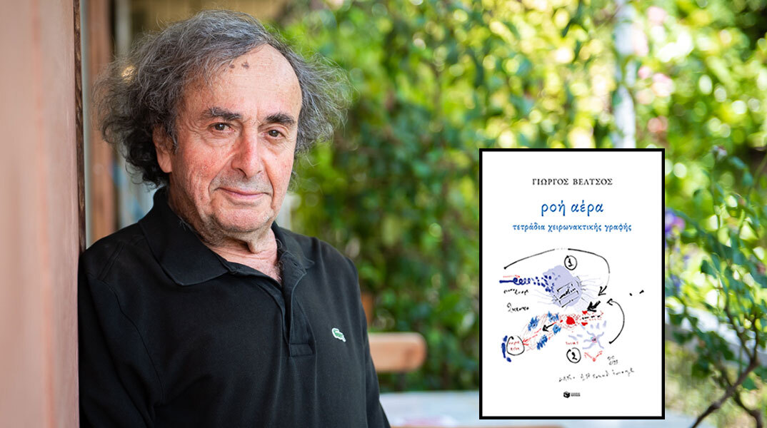 Γιώργος Βέλτσος: Ροή αέρα. Τετράδια χειρωνακτικής γραφής