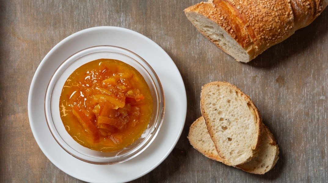 Γλυκό του κουταλιού πορτοκάλι από την Καλαμάτα