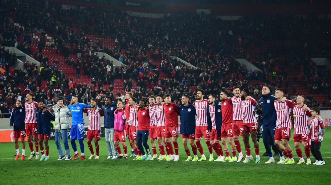 Οι παίκτες του Ολυμπιακού