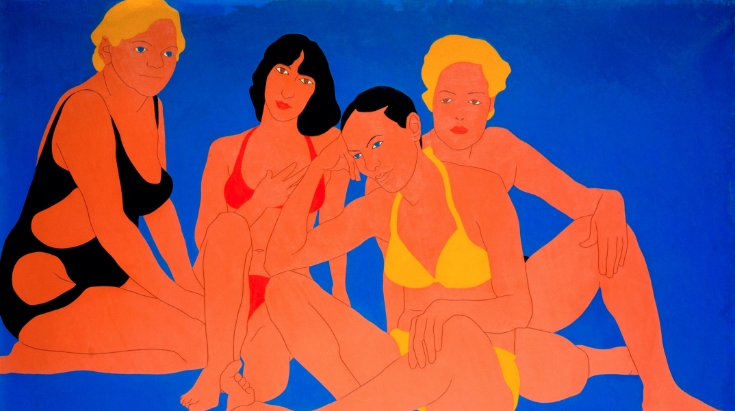 Νικίας Σκαπινάκης, "Λουόμενες"