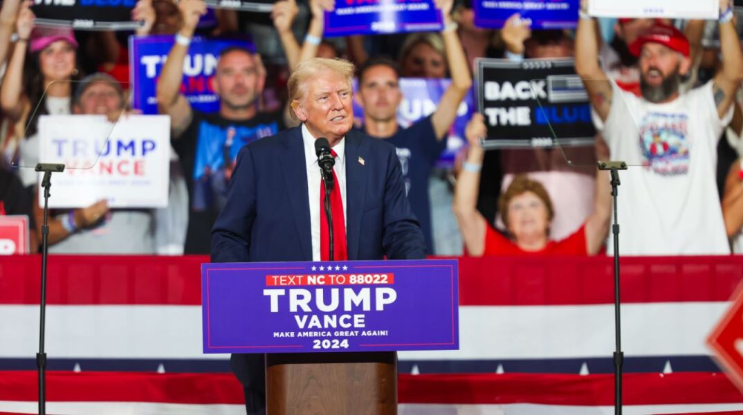 Ντόναλντ Τραμπ: Αποθέωσε τον Γιάννη Αντετοκούνμπο στην ομιλία του