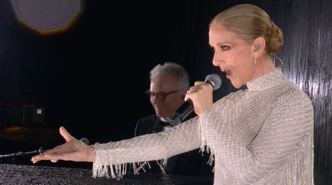 Σελίν Ντιόν: Η μαγική ερμηνεία στην τελετή έναρξης των Ολυμπιακών Αγώνων