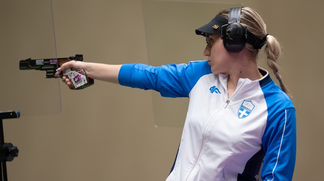 Η Άννα Κορακάκη εγκατέλειψε τον προκριματικό στα 10μ. αεροβόλο πιστόλι των Ολυμπιακών Αγώνων 2024