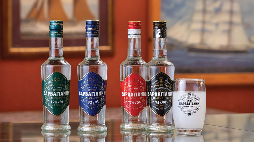 Ούζο Βαρβαγιάννη: 164 χρόνια παράδοση, 6 γενιές ποτοποιίας, 4 ετικέτες αγαπημένου αποστάγματος