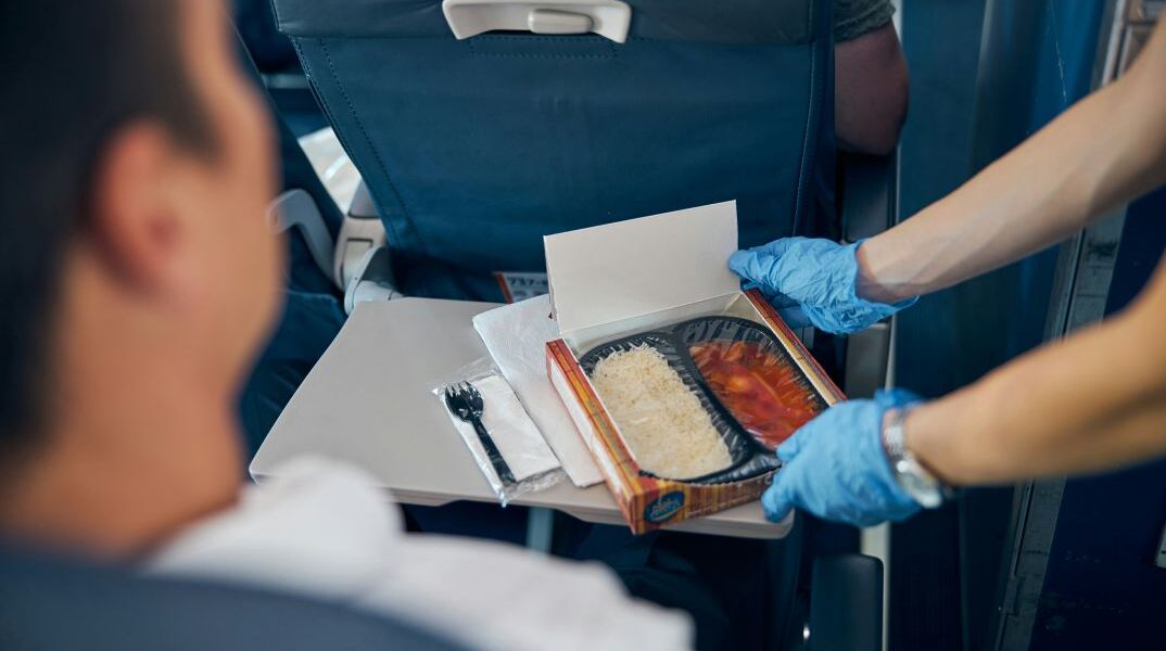 Φαγητό στο αεροπλάνο