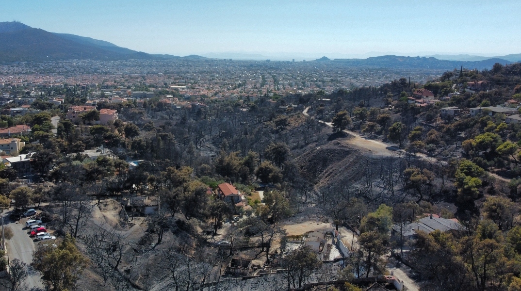 Φωτιά στην Αττική