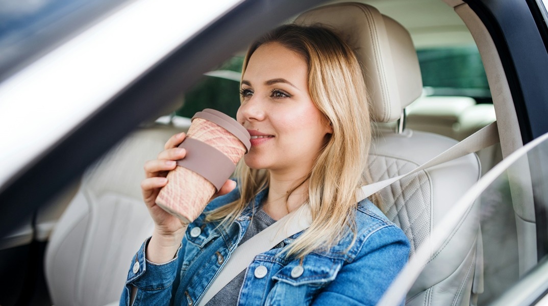 Καφές στο αυτοκίνητο