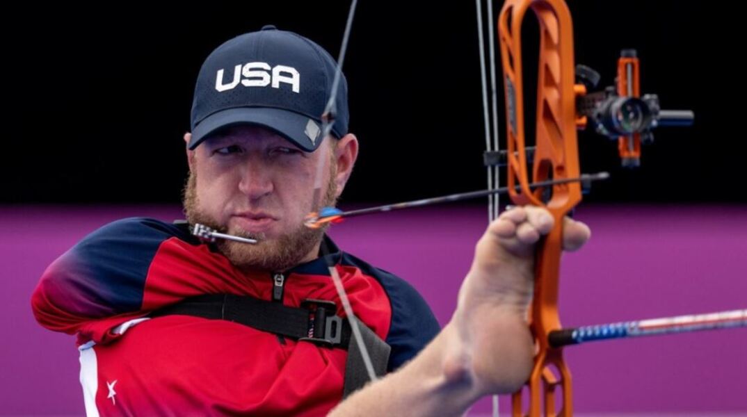 Χρυσό μετάλλιο για τον Ματ Στάτζμαν, τον «τοξότη χωρίς χέρια»