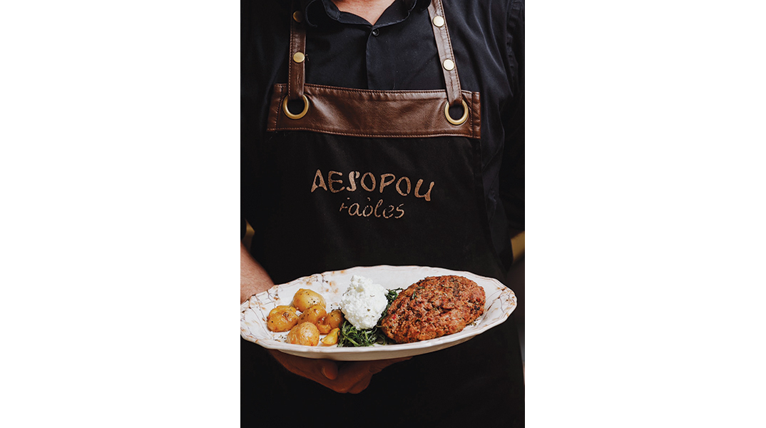 Αισώπου Μύθοι: Πεντανόστιμη ελληνική κουζίνα από τον σεφ Δημήτρη Αϊβαλιώτη