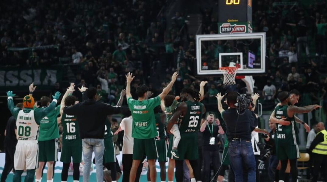 Οι παίκτες του Παναθηναϊκού