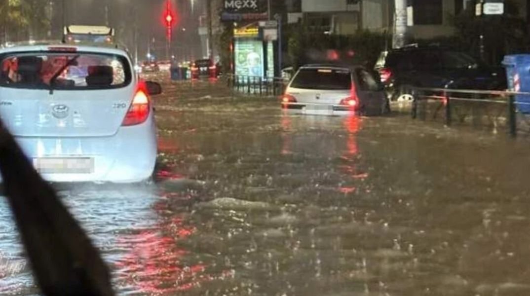 Προειδοποιήσεις για τα λύματα που βγήκαν στην Ποσειδώνος