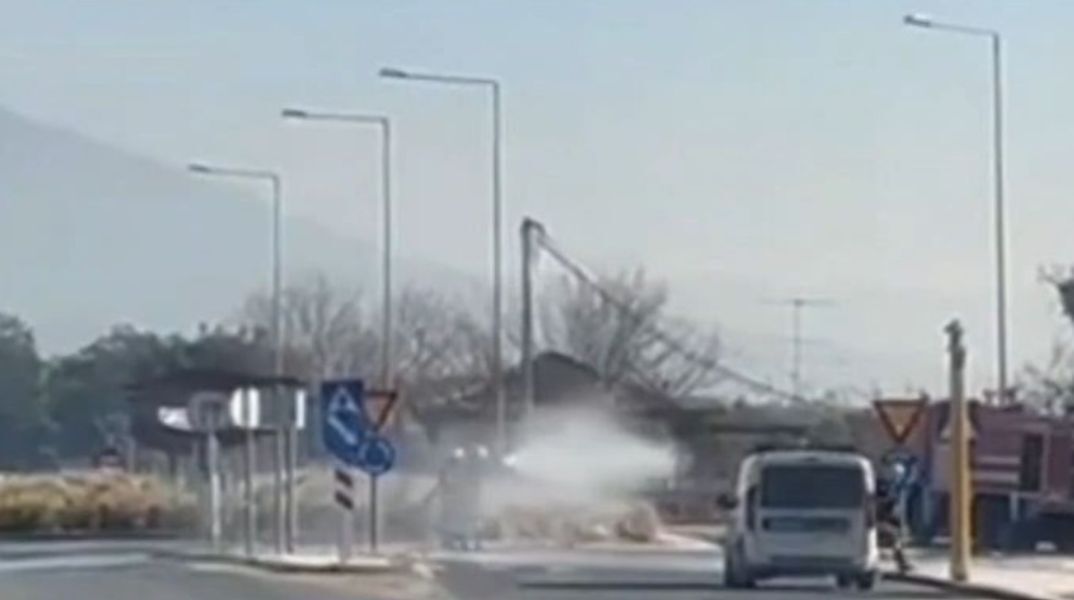 Θεσσαλονίκη: Αποκαταστάθηκε η βλάβη στον αγωγό φυσικού αερίου στη Θέρμη