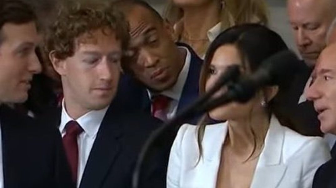 Τον πρόδωσε το βλέμμα τον κύριο Ζάκερμπεργκ