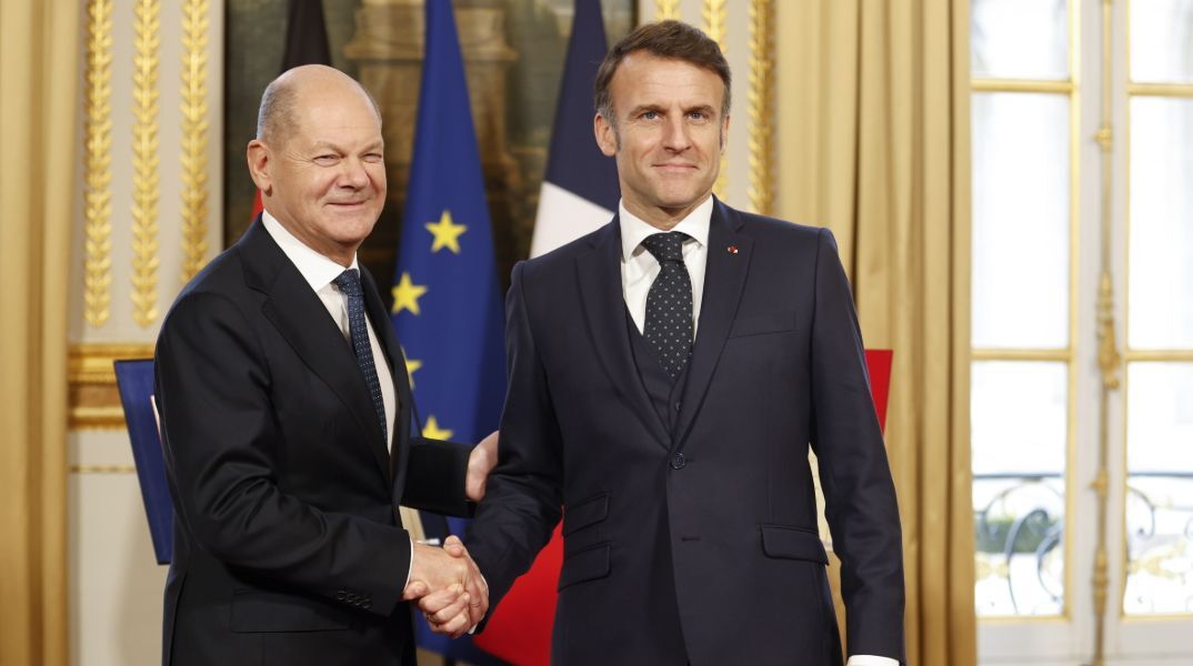 Κοινό μέτωπο Μακρόν - Σολτς για την Ευρώπη