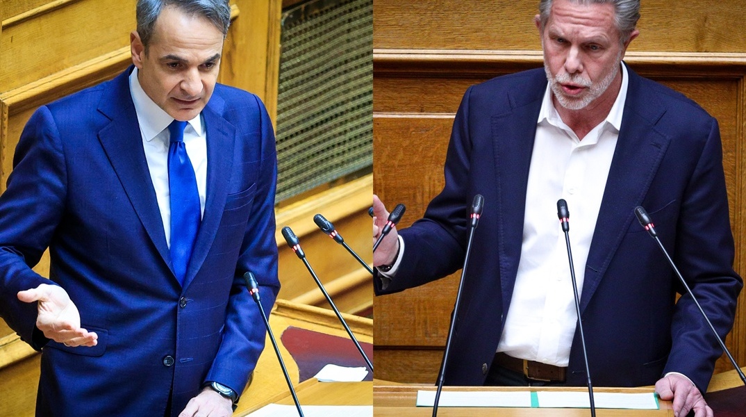 Κυριάκος Μητσοτάκης και Παύλος Γερουλάνος