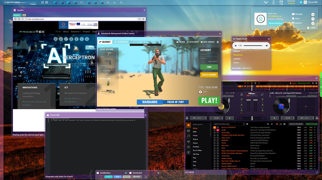 GreyOS: Ο Γιώργος Δελαπόρτας δημιουργεί το λειτουργικό της επόμενης μέρας