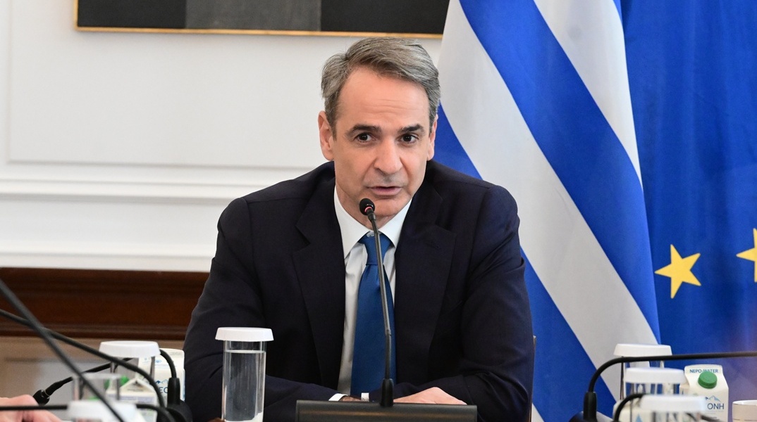 Ο Κυριάκος Μητσοτάκης στο Υπουργικό Συμβούλιο