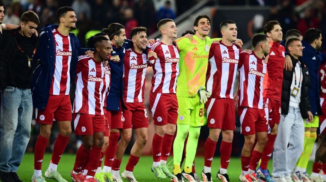 Οι παίκτες του Ολυμπιακού