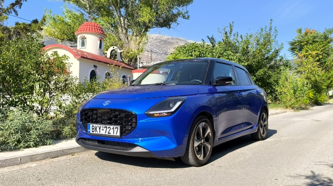 Οδηγούμε στην πόλη το νέο υβριδικό Suzuki Swift 12V