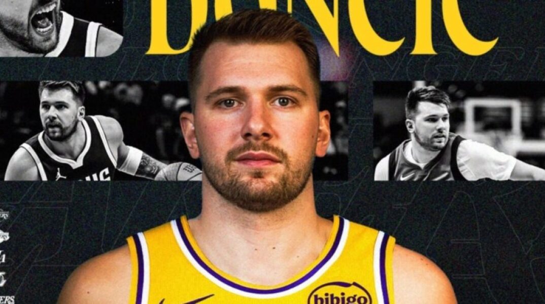 Παρουσιάστηκε από τους Λέικερς ο Ντόντσιτς- «Εύχομαι ο Κόμπι και η Τζίτζι να ήταν εδώ»