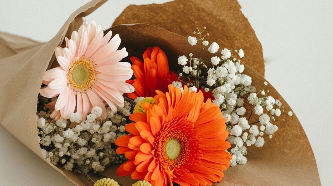 Μπουκέτο με λουλούδια