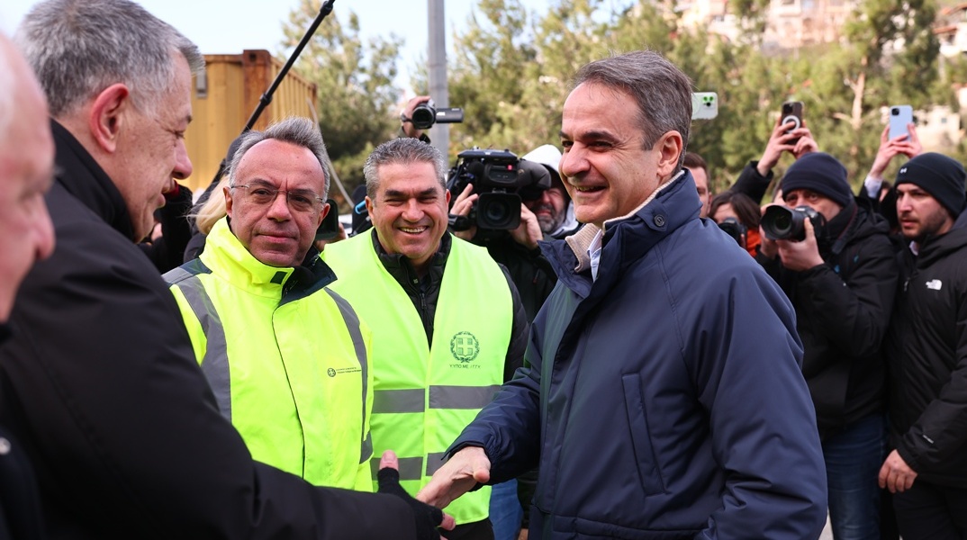 Ο Κυριάκος Μητσοτάκης στη Θεσσαλονίκη