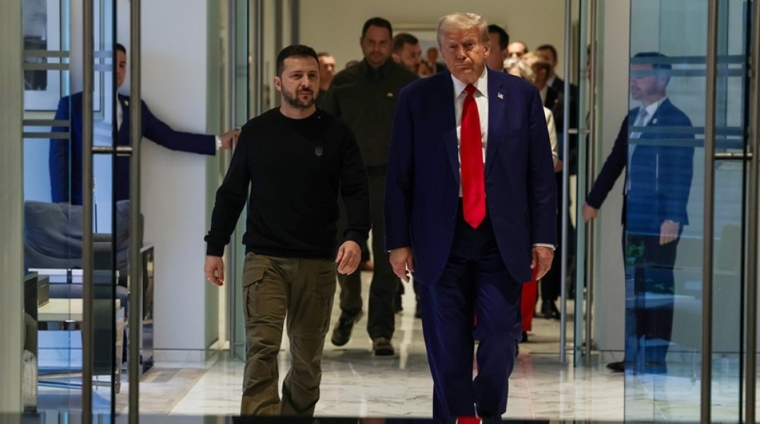 Βολοντίμιρ Ζελένσκι και Ντόναλντ Τραμπ