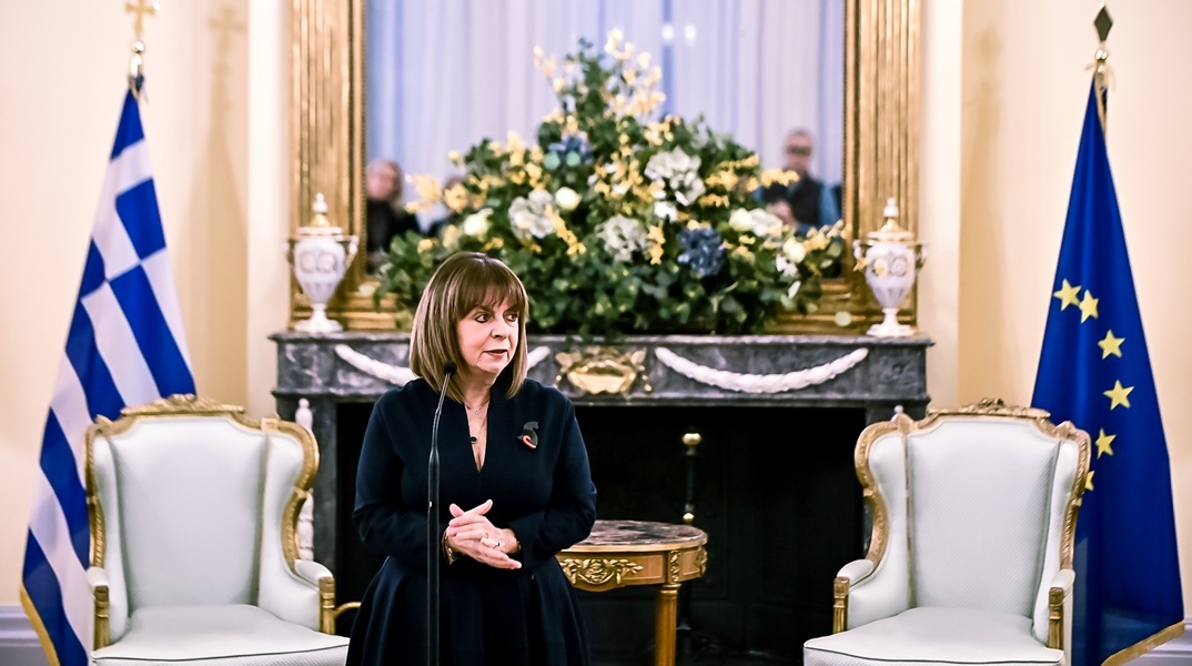 Η Πρόεδρος της Δημοκρατίας, Κατερίνα Σακελλαροπούλου