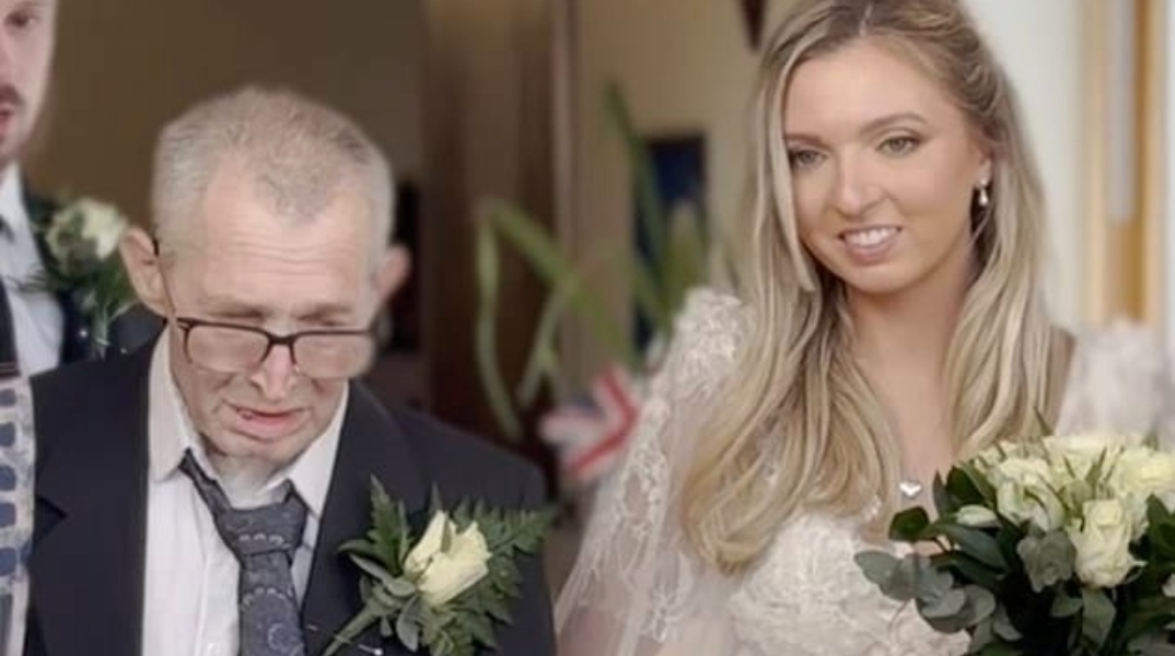 Οργάνωσε τον γάμο της σε κάτι λιγότερο από 24 ώρες, μόνο και μόνο για να τη συνοδεύσει ο πατέρας της 