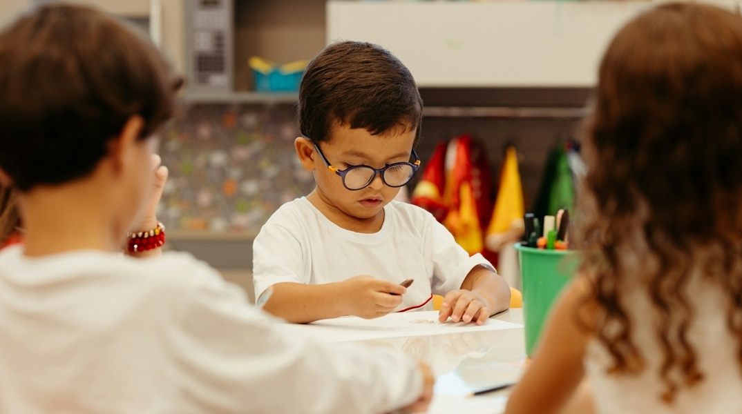 Παιδιά σε νηπιαγωγεία