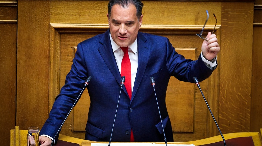 Ο υπουργός Υγείας, Άδωνις Γεωργιάδης